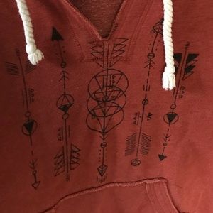 Boho V-neck Hoodie